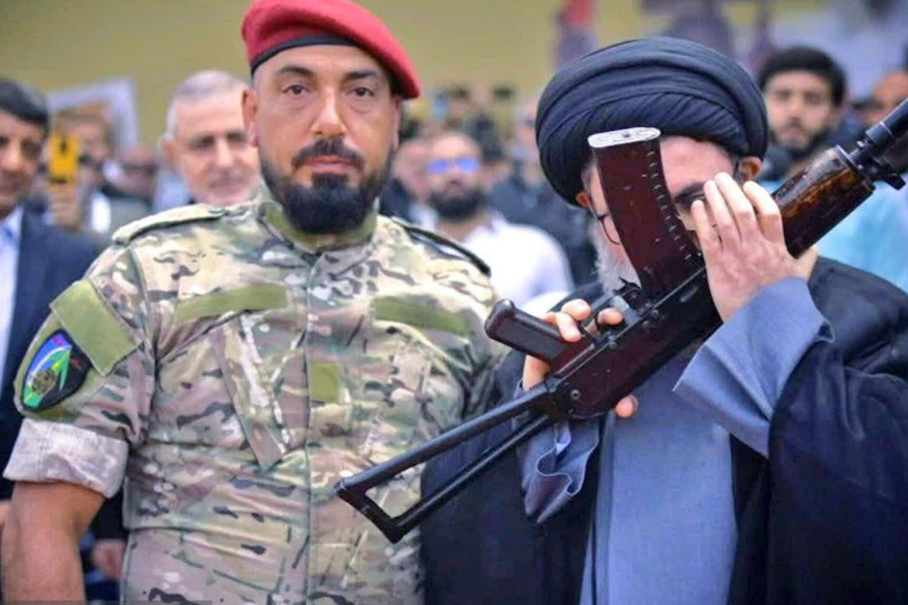 تشییع و خاکسپاری فرمانده شهید الطباطبایی و 2 همراهش در بیروت