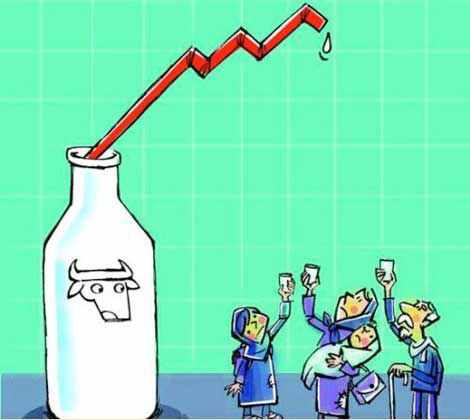 عاقبتِ آب بستن به قیمت شیر