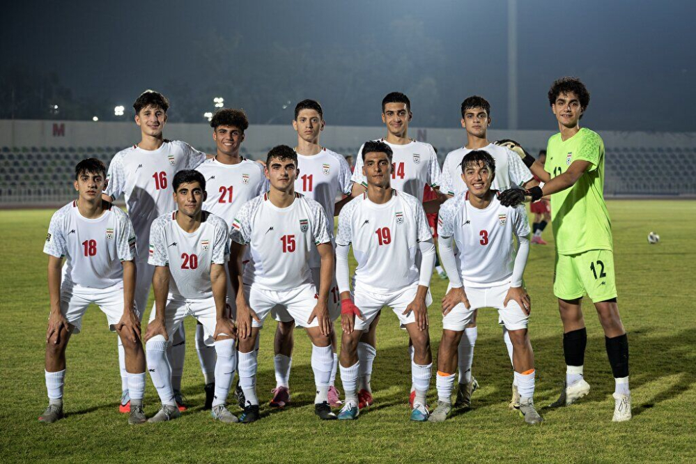 انتخابی فوتبال نوجوانان آسیا؛ برتری قاطع ایران مقابل چینتایپه