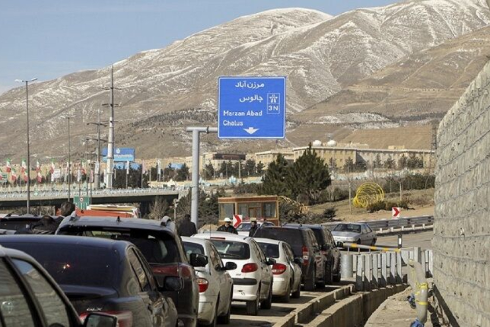 محور چالوس امروز یکطرفه می‌شود / محدودیت‌های ترافیکی شمال کشور