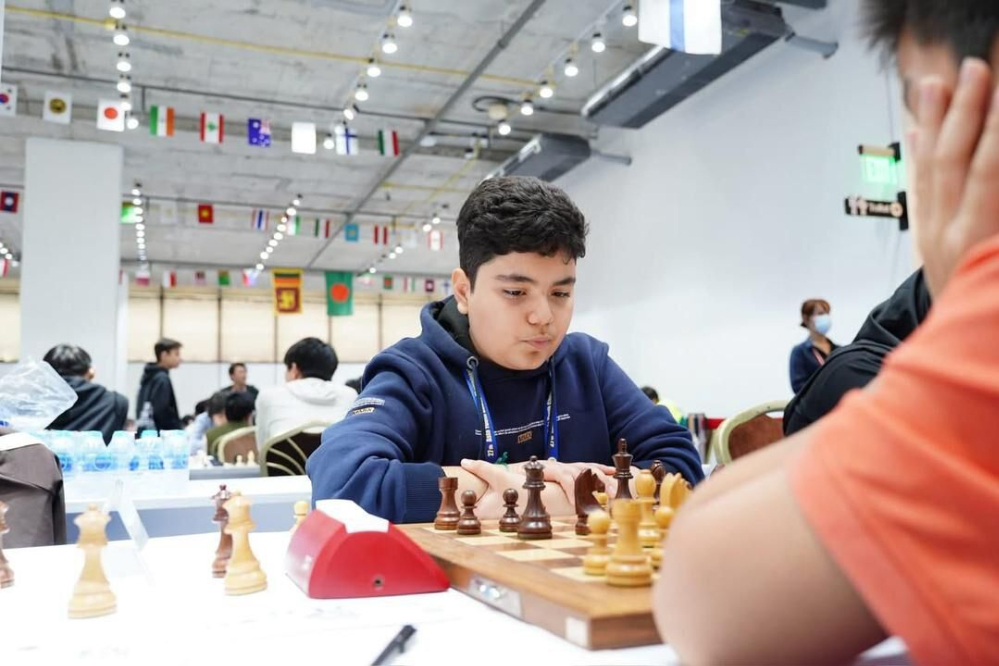ميداليتان ذهبيتان لممثل إيران في بطولة آسيا للشطرنج للناشئين