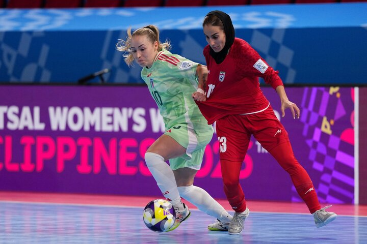 Iran lose to Italy in Futsal Women’s World Cup