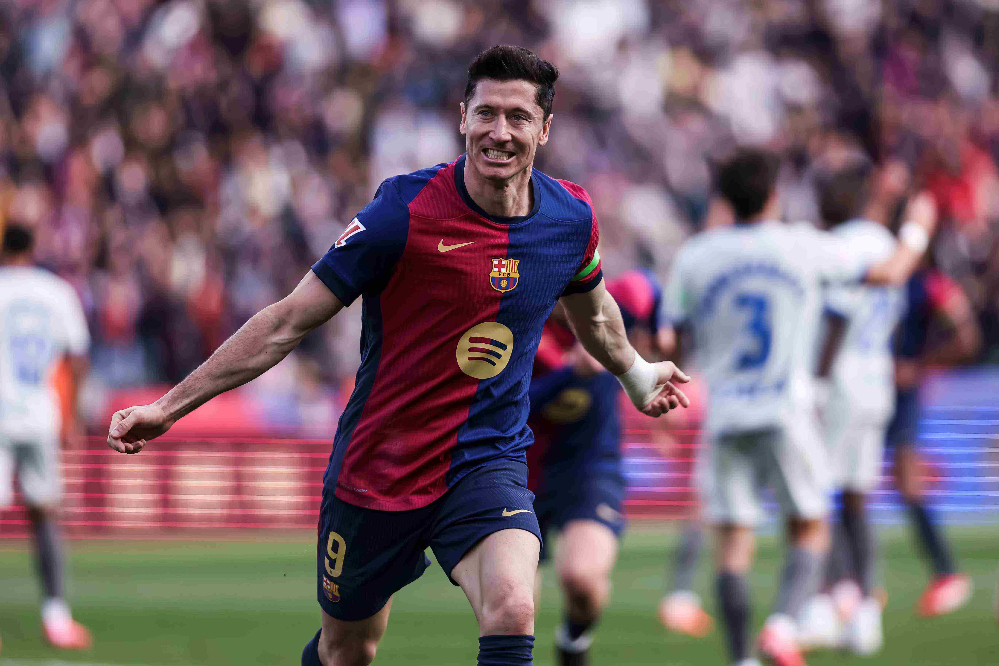 صعود موقت بارسلونا به صدر جدول لالیگا