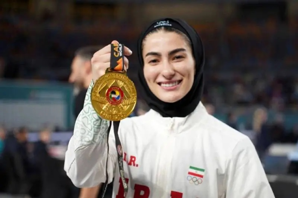 نخستین طلای تاریخ بانوان به گلشادنژاد رسید