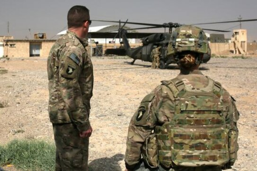 گزارش تحرکات مشکوک نظامیان آمریکا در پایگاه «حریر» اربیل