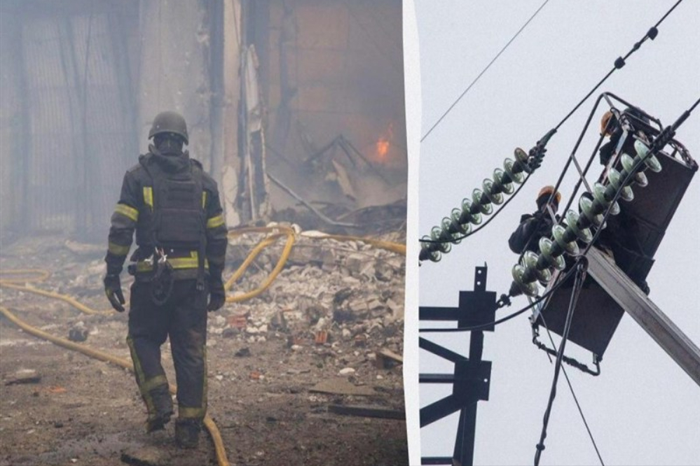 خاموشی گسترده در اودسای اوکراین