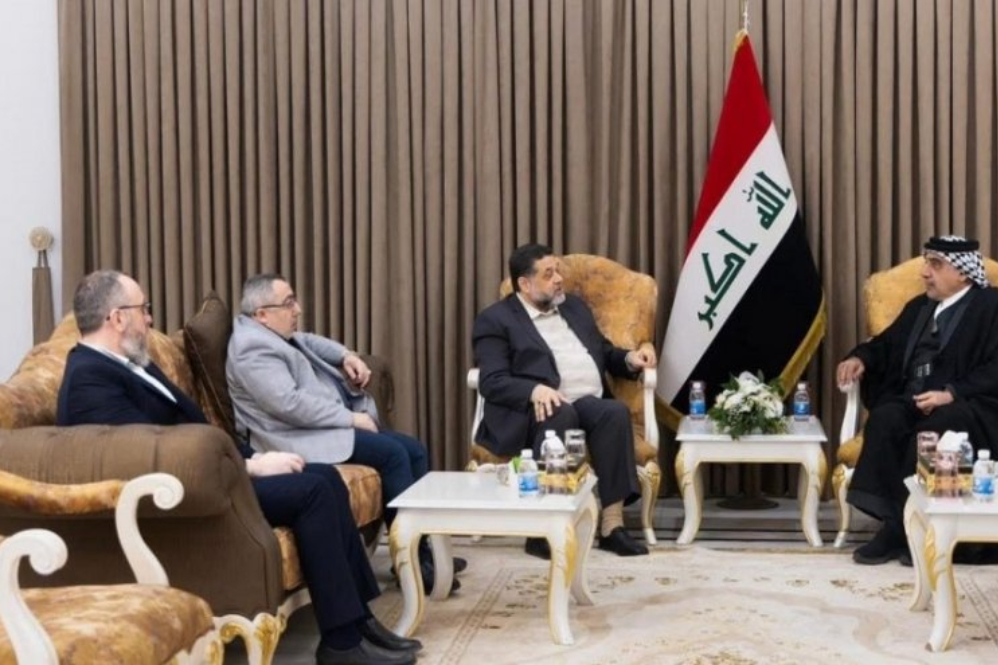 חמאס מסכם את ביקורו בבגדד ומאשרר את תמיכת עיראק בפלסטין.