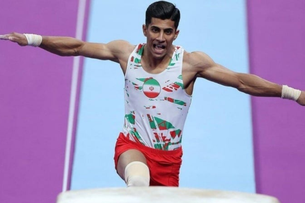 Молодой иранец - одно из 10 важнейших событий в мировой гимнастике