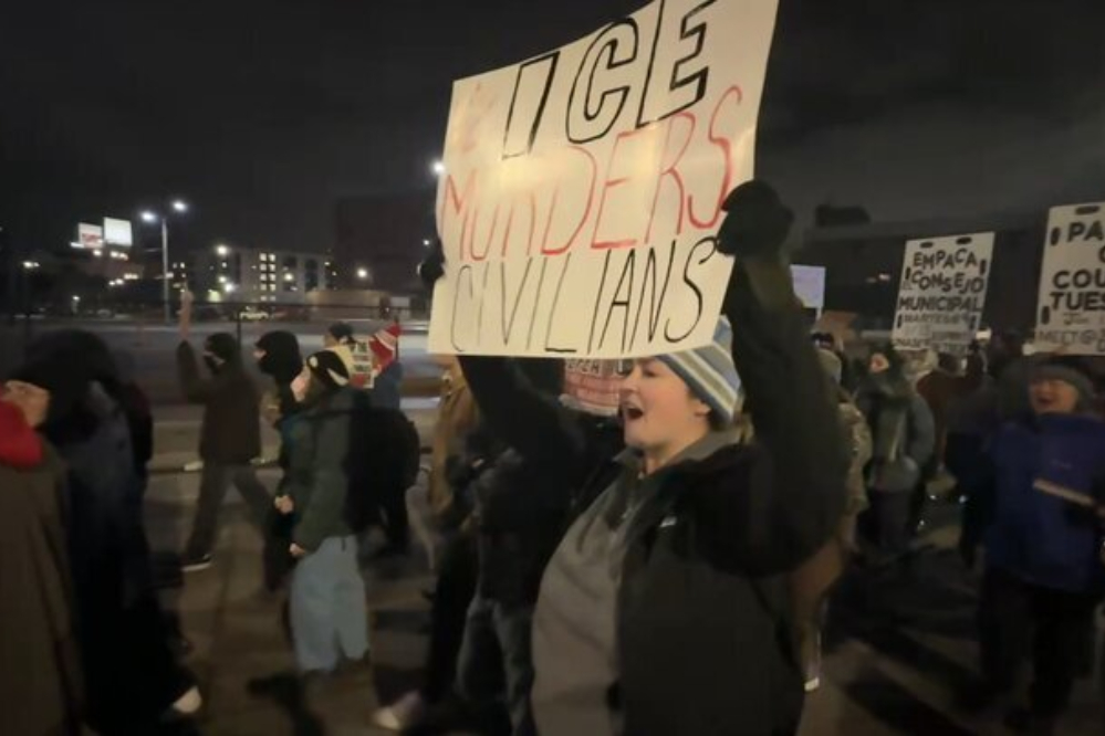 מחאות נרחבות באמריקה נגד משטרת ההגירה