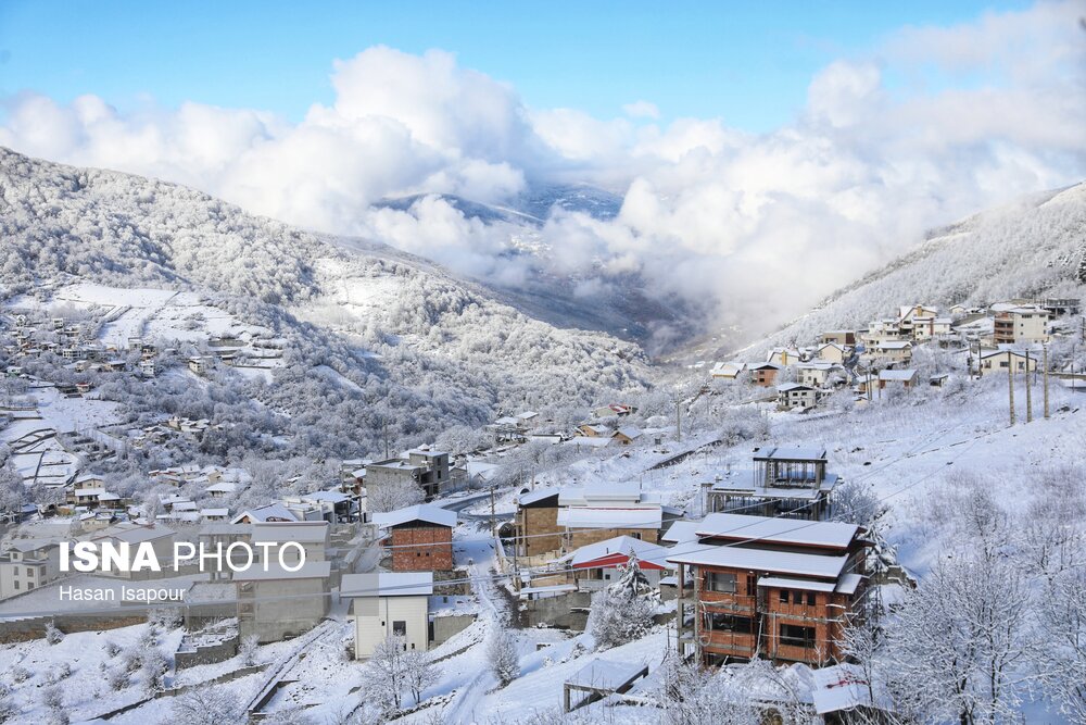 图说美丽的伊朗——伊朗北部萨瓦德苦皑皑的雪山