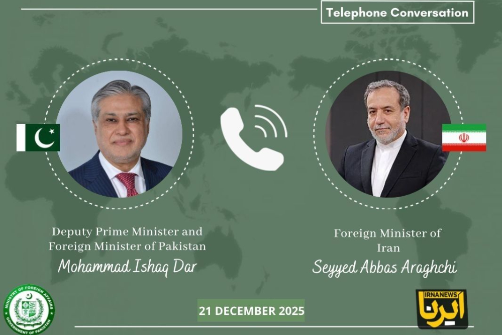 عراقجي يبحث مع نظيره الباكستاني التطورات الإقليمية