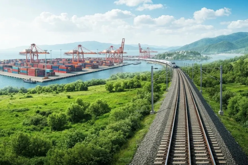 Подписание двух важных документов по проекту железной дороги Pешт — Астара