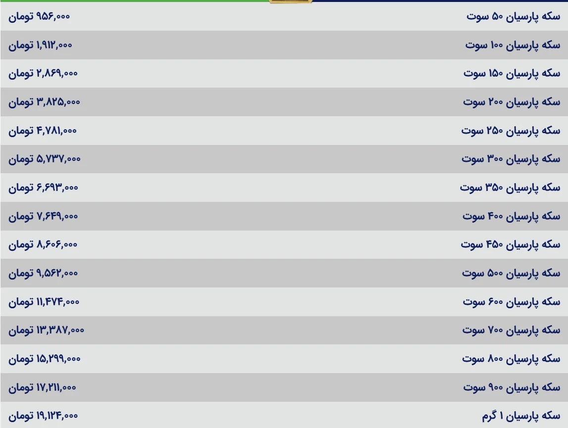 جدول+پارسیان