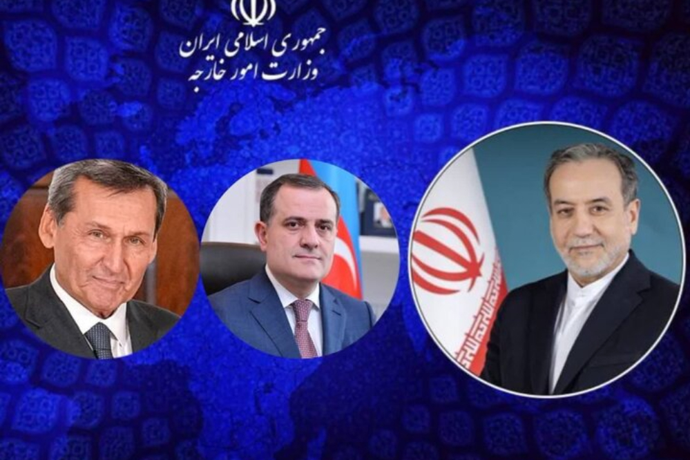 שיחות טלפון בין שר החוץ האיראני לעמיתיו האזרבייג'ניים והטורקמנים