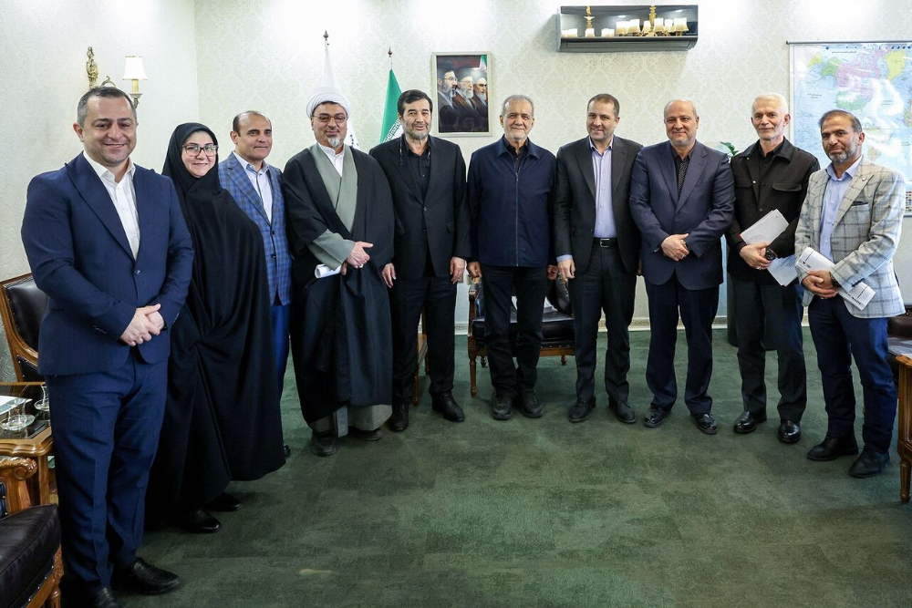 الرئيس بزشكيان: الرياضيون رموز الانتماء الوطني والصمود في مواجهة التهديدات