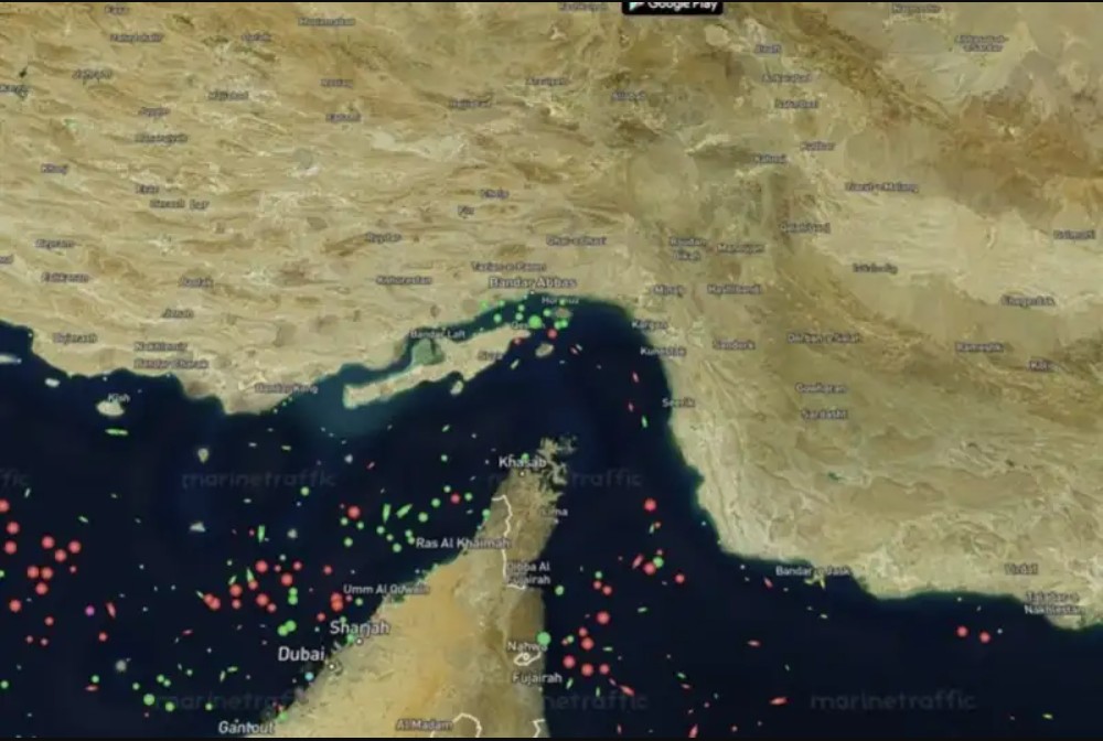 The first toll from ships crossing the Strait of Hormuz paid to Iran’s treasury