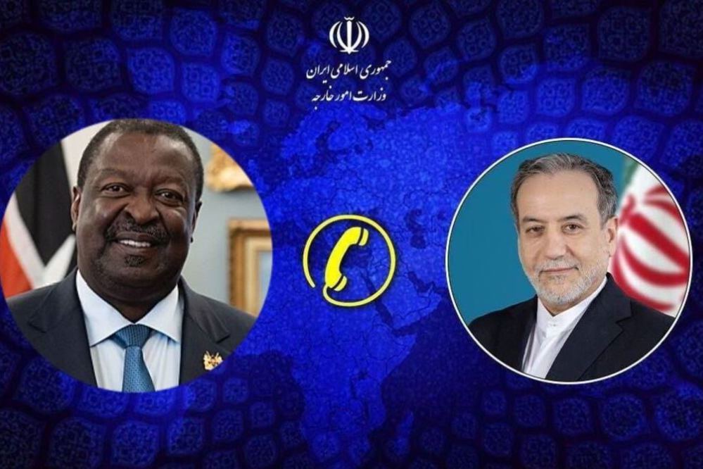 الوضع الأمني ​​في غرب آسيا محور مشاورات هاتفية بين وزيري خارجية إيران وكينيا