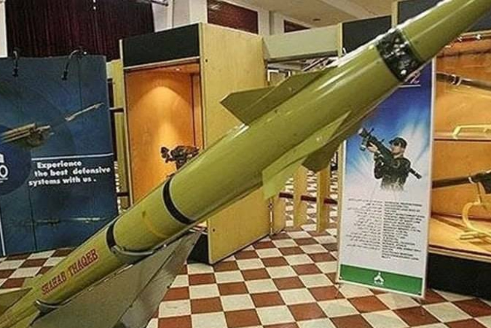 Зенитная ракета «Шахаб Сагеб» в двух видах: «земля воздух» и «воздух воздух»