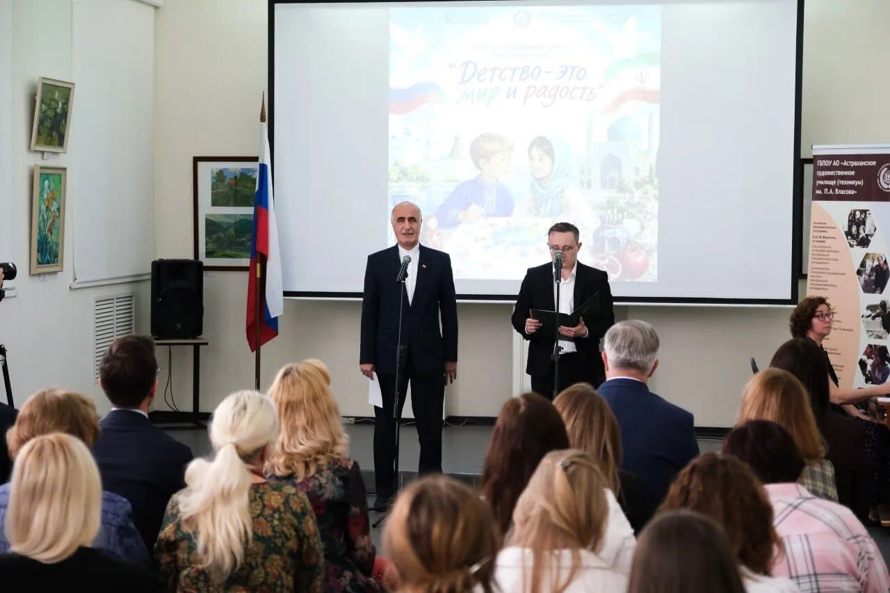 Iran-Russia children’s painting contest in Astrakhan honors Minab students