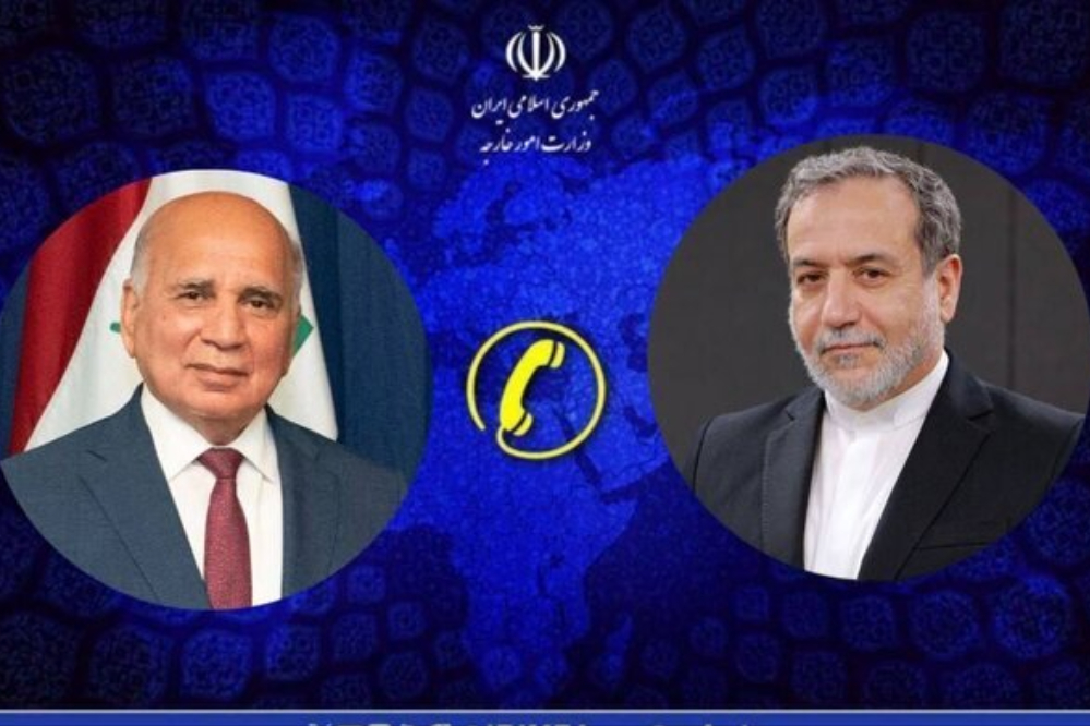 وزيرا خارجية إيران والعراق يناقشان مستجدات المنطقة