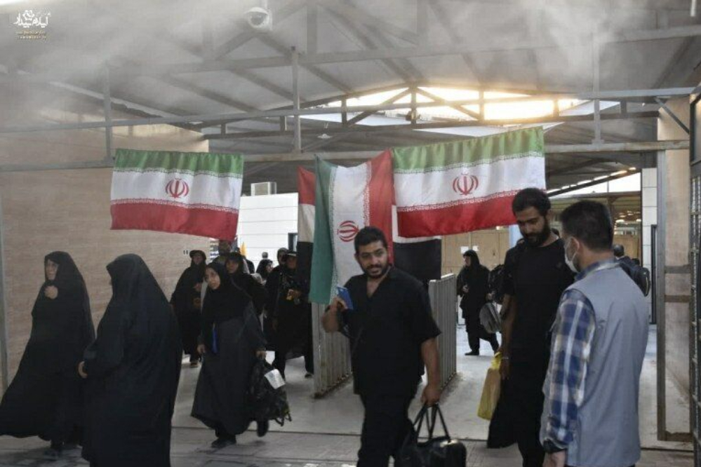 2.8 مليون زائر عبروا حدود مهران لحد الان