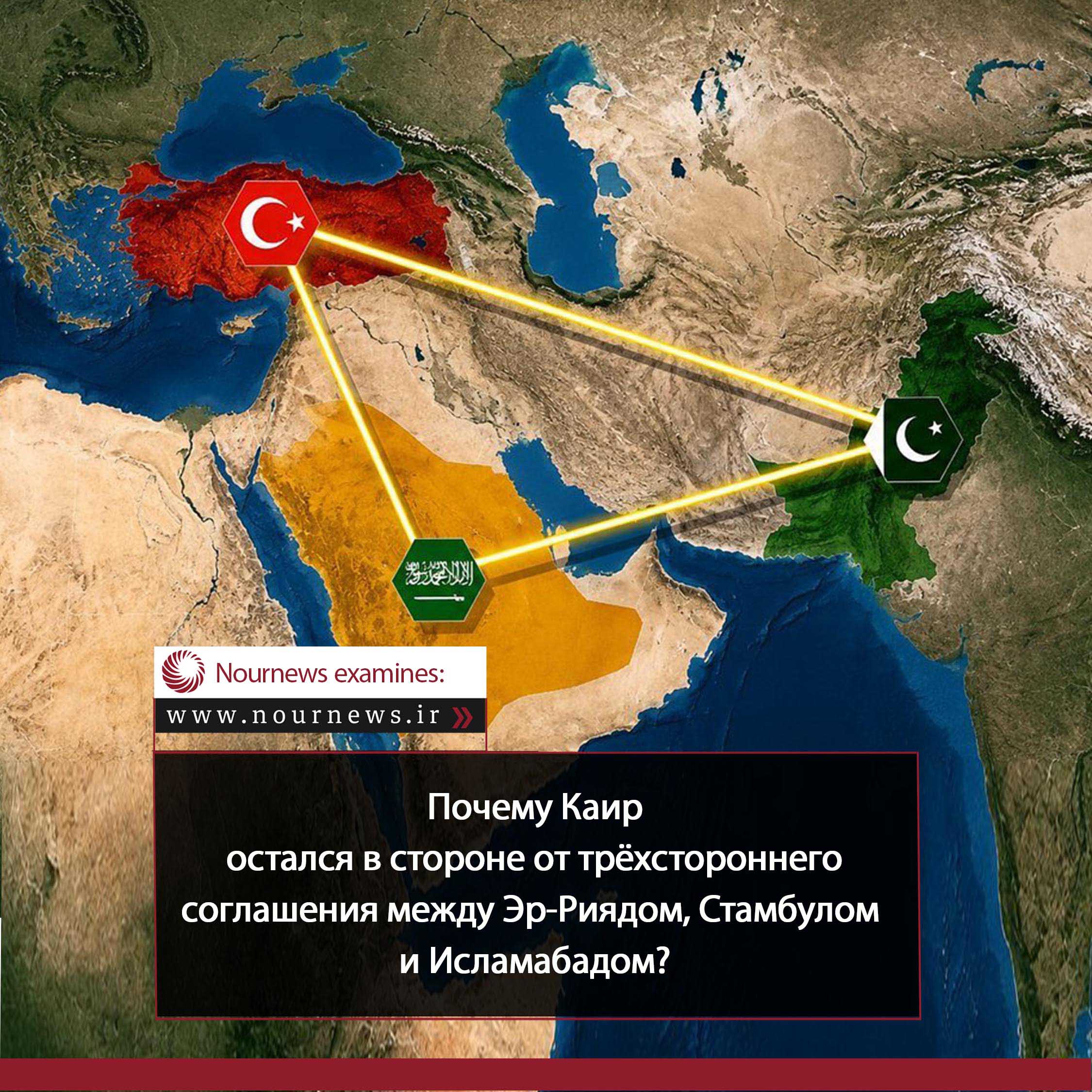 Почему Каир был исключен из трехстороннего соглашения между Эр-Риядом, Стамбулом и Исламабадом?