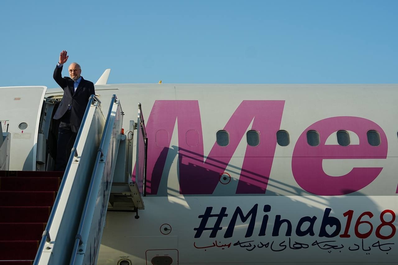 Ghalibaf leaves Tehran for Baghdad