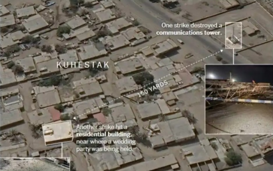 Evidence Points to U.S.-Made Precision-Guided Munitions