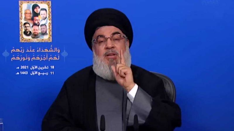 السيد نصر الله محذّرا حزب القوات: لدينا 100 ألف مقاتل لندافع عن بلدنا