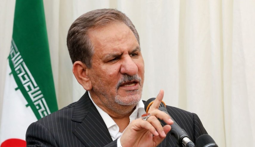 النائب الاول لروحاني: ايران خرجت من الحرب الاقتصادية الاميركية بفخر واعتزاز