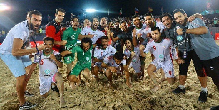 بعد أن أركعت اسبانيا.. ايران تتوّج ببطولة كأس القارات للكرة الشاطئية