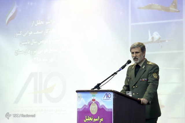 وزير الدفاع الايراني: مؤامرة نظام الهيمنة بقيادة اميركا ضد إيران فشلت