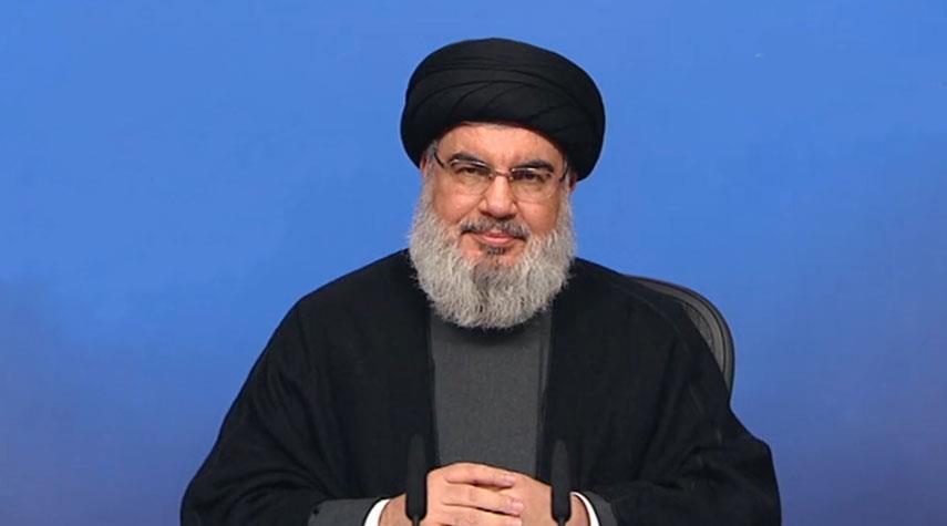 السيد نصر الله: المقاومة المعنية بمواجهة الاحتلال لا تتأثر بكل التطورات الداخلية