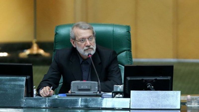 لاريجاني: الدسيسة الاميركية ضد ايران تتضح أكثر بحاميها بومبيو