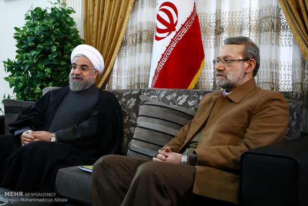 لاریجانی قانون «اقدام متقابل دربرابر آمریکا» را به دولت ابلاغ کرد