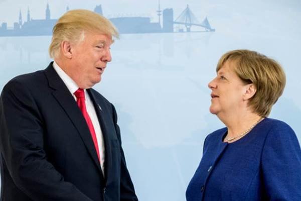 مرکل و ترامپ دیدار کردند/ موضوع ایران در دستور نشست