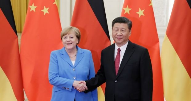 جین‌پینگ و مرکل: موضوع هسته‌ای ایران باید مسالمت‌آمیز حل شود