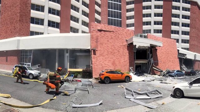 انفجار در خوابگاه دانشگاه نوادا در آمریکا