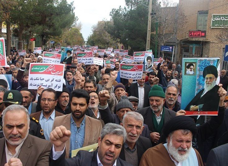 راهپیمایی باشکوه مردم اهواز‌ در محکومیت هنجارشکنان / حمایت قاطع از امنیت ملی