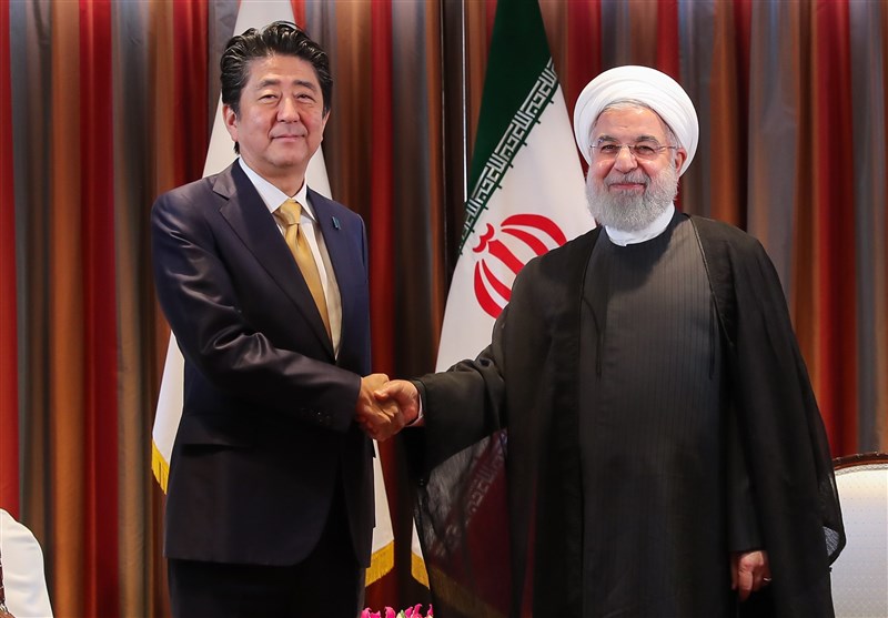 کیودو از گفت‌وگوی روحانی و آبه درباره برجام خبر داد