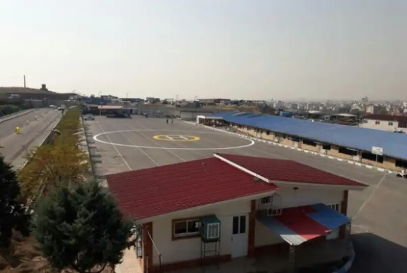 منطقه 13 به دومین پد بالگرد مجهز شد