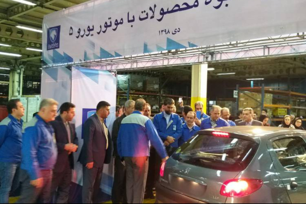 تولید 5 هزار دستگاه خودرو مطابق با استانداردهای یورو 5 تا پایان سال جاری