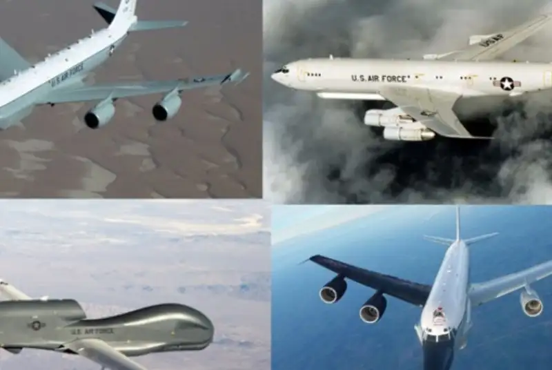 پرواز هواپیماهای جاسوسی آمریکا بر فراز کره شمالی