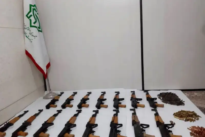 کشف محموله اسلحه و مهمات جنگی در جوانرود