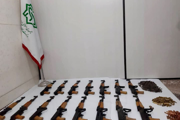 کشف محموله اسلحه و مهمات جنگی در جوانرود