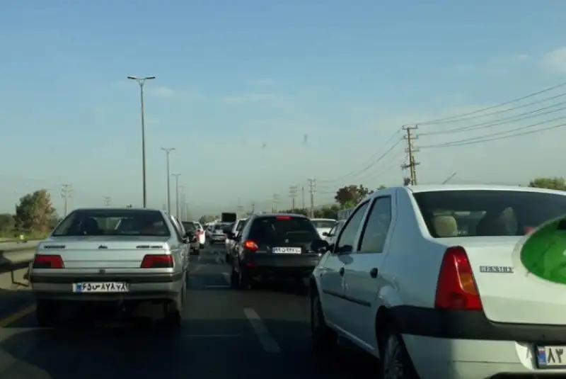 ترافیک پرحجم در هراز و چالوس