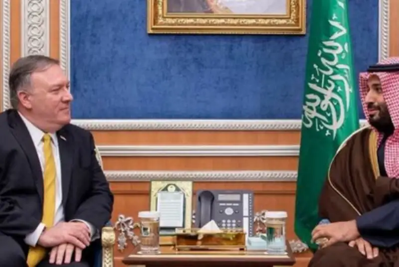 گفت‌وگوی پمپئو با بن سلمان درباره شهادت سردار سلیمانی در حمله آمریکا