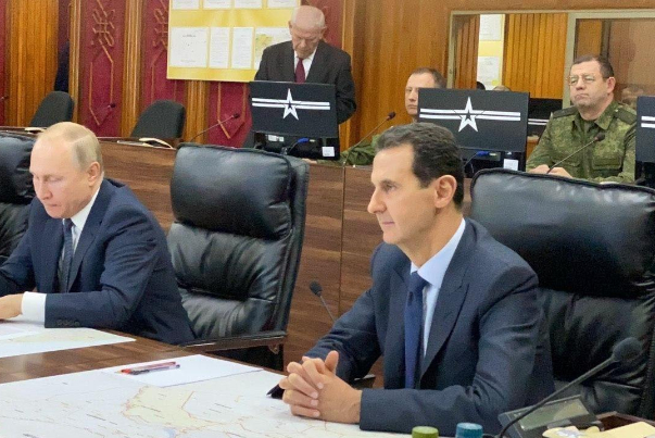 اینترفکس: پوتین در سفر به دمشق، با اسد دیدار کرد.