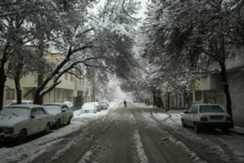 آغاز بارش برف در برخی مناطق تهران