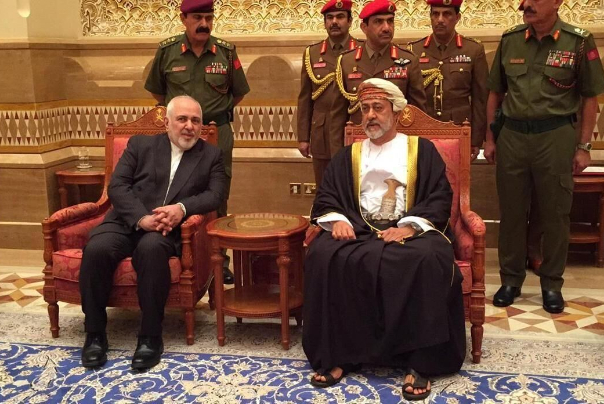 ظریف با سلطان هیثم بن طارق پادشاه جدید عمان دیدار کرد